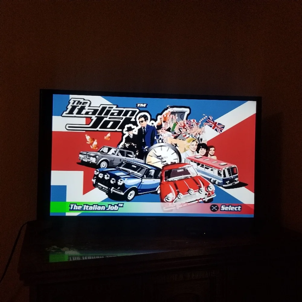 The Italian Job PS1 Sony PlayStation Video Game